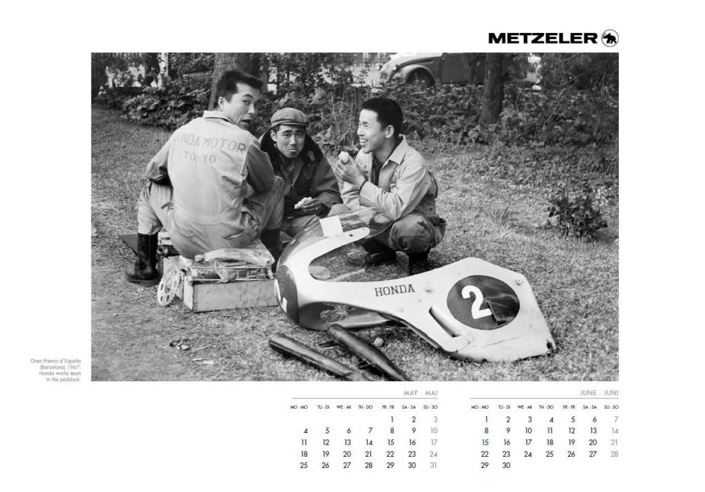 Calendario Metzeler Classic 2020