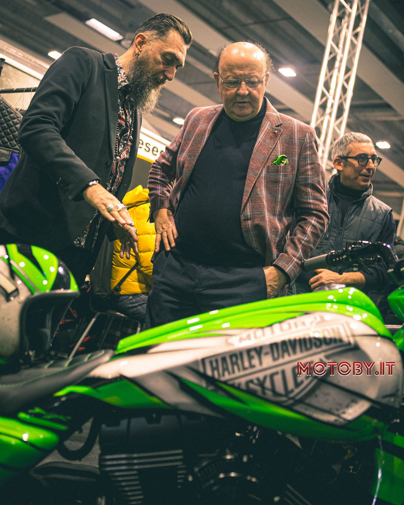 Massimo Boldi Silverbone Motor Bike Expo