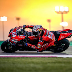 Andrea Dovizioso Ducati Test Qatar