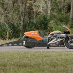 Harley-Davidson™ Screamin’ Eagle™/Vance & Hines drag racing team