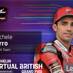 Michele Pirro Ducati Virtual Race MotoGP