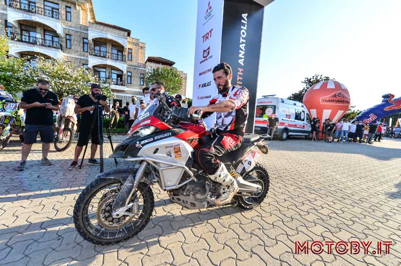Andrea Rossi Ducati Multistrada Transanatolia Rally