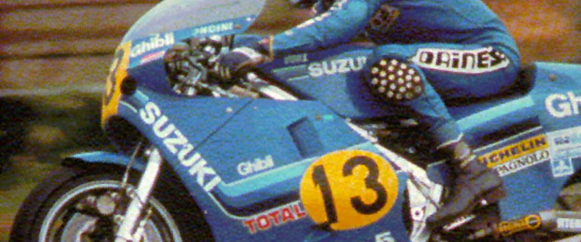 Franco Uncini Suzuki Classe 500 1982