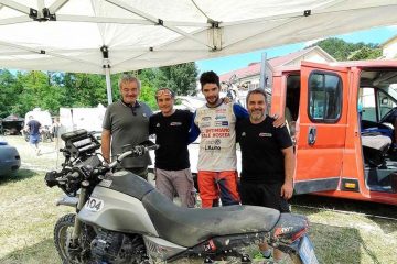 Moto Guzzi V85 TT nel Campionato Italiano Motorally