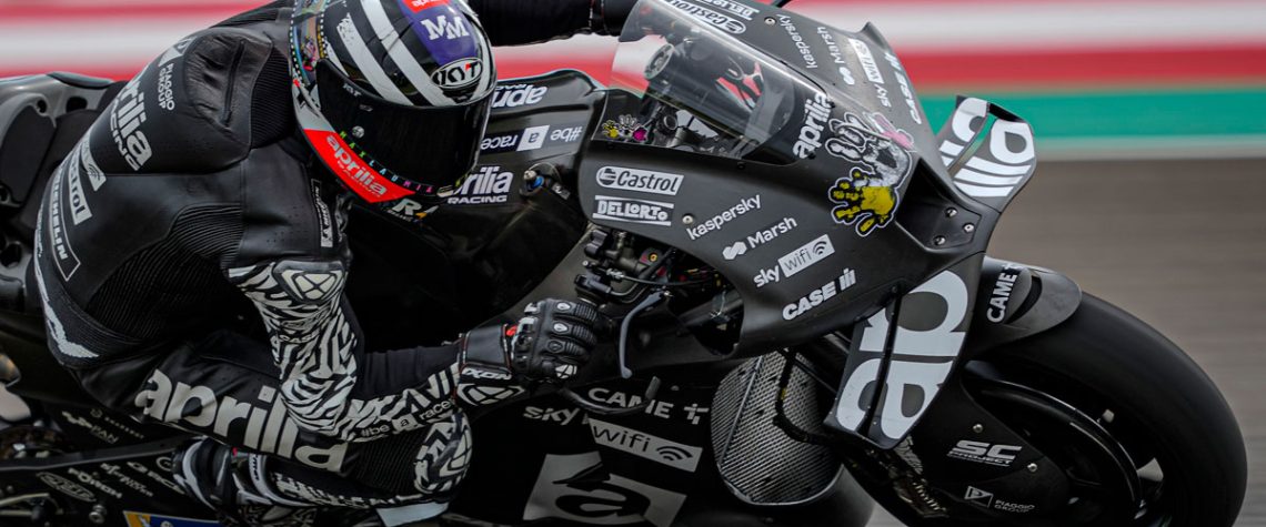 Aprilia Racing Moto GP 2022 Test