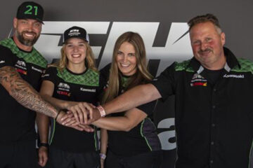 Lotte van Drunen si unisce a F&H Kawasaki Team