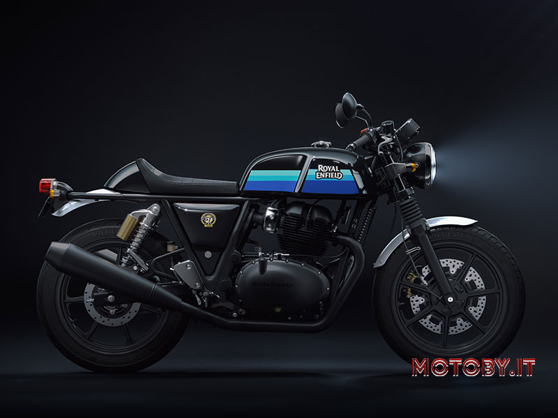 Royal Enfield Continental GT 650 Slipstream Blue laterale