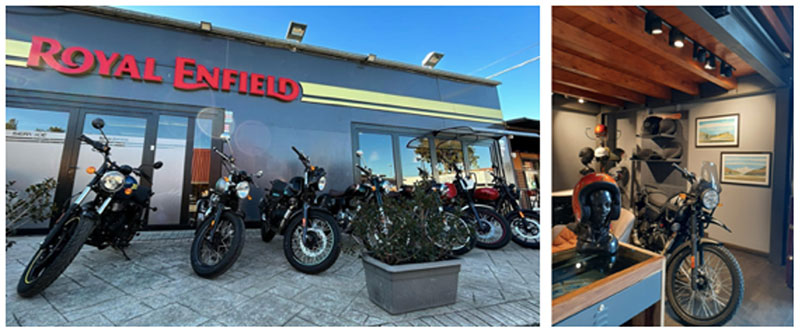 Nuove aperture Royal Enfield store