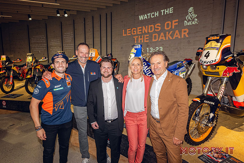 Leggende della Dakar - KTM Motohall inaugurazione