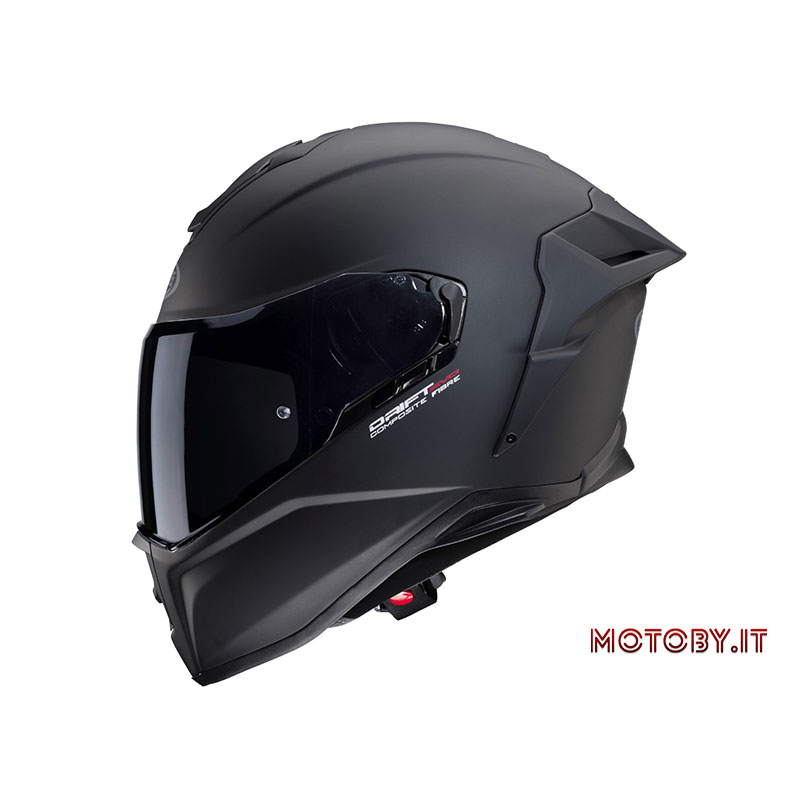 Caberg Drift Evo casco integrale nero opaco con visiera scura
