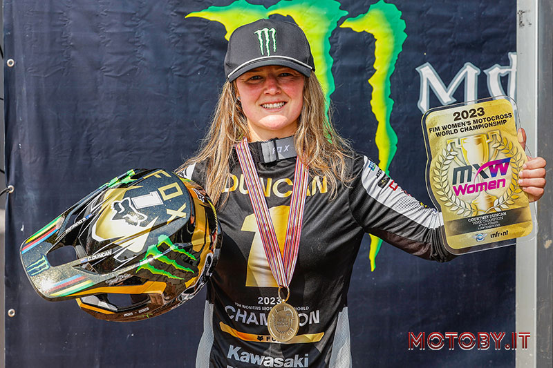 Courtney Duncan vince il suo quarto titolo mondiale motocross femminile