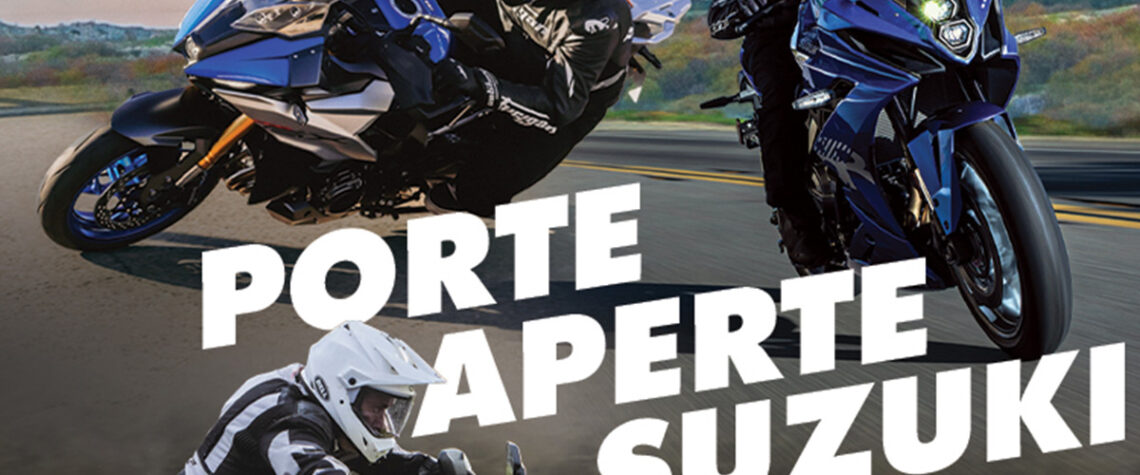 Suzuki: Porte Aperte il week-end del 18 e 19 maggio
